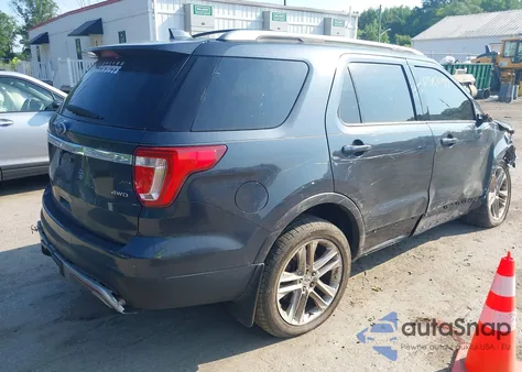 2017 Ford Explorer Xlt из США, поврежденный, VIN 1FM5K8D82HGA65977